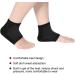 Foot Care Heel Cushion - Gel Protection Socks for Heel Spur & Plantar Fasciitis | Heel Gel Pillows for Men & Women (Black) - Buy Online on GoSupps.com