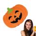 Bat Hair Clips for Women | Extra Large Claw Clips for Thick Hair | Non-Slip Halloween Hair Clips for Women Funny Pumpkin Claw Clips for Thick Hair Hair Accessories Wynott Orange Pumpkin