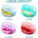 Large Weekly Pill Organizer with PU Leather Case - 2 Times a Day AM PM Round Medicine Organizer for Travel - 7 Day Pill Container for Vitamins and Supplements - Buy Online on GoSupps.com