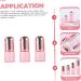 Beaupretty 40 Pcs Essential Oil Roller Bottles - Empty Glass Perfume Bottles for Essential Oils - Perfect for DIY Blends - Buy Online on GoSupps.com