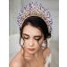 IYOU Halo Wedding Headband Crystal Blue Hair Bands Crown Beads Party Bridal Hair Accessories for Women - Buy Online on GoSupps.com