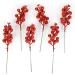 Yanwuwa Artificial Skewers for Wreaths Decorations - Red Pack of 12 | International Shipping Available - Buy Online on GoSupps.com