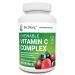 Dr. Berg's 100% Natural Vitamin C Complex - Clean Ingredients (No Synthetics from a Lab) - Real Chewable Vitamin C from Berries - Whole Food, Non-GMO Vitamin C Chewable - 60 Wafers