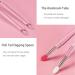 3PCS Mini Lip Brush Set - Silicone Reusable Lipstick Applicator Wands for Perfect Lip Gloss Application | Portable & Durable - Buy Online on GoSupps.com