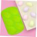 MAGICLULU 1pc Easter Egg Cake Mold Silicone Egg Molds Easter Candle Cake Mould Home DIY Baking Silicone Fondant Silcone Molds Candy Molds Biscuits Mold Muffin 3D Silica Gel Decorations 26.5X16.5CM Green - Buy Online on GoSupps.com