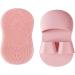Silicone Finger Facial Cleansing Brush - Gentle Exfoliator & Massager for Blackhead & Pore Cleansing - Mini Soft Face Scrubber for Men & Women (Light Pink) | International Shipping - Buy Online on GoSupps.com