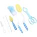 ToddMomy 49-Piece Brushed Pacifier & Bottle Cleaning Set | Infant Milk Lip Cleaner Nozzle & Tongs | Color-Sorted | Perfect for Household Use - Buy Online on GoSupps.com