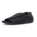 Yytcsjz Unisex Diabetic Slippers Air Cushion Lightweight Walking Shoes Comfort for Elderly Comfy Orthopedic Footwear for Swollen Feet Plantar Fasciitis (Color : Black Foot Length : 12)