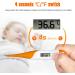 Adoric Oral Thermometer - Accurate Fever Alarm, Digital with Flexible Tip for Baby, Pets, Adults & Kids - Buy Online on GoSupps.com