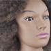 Styling Head for Afro Hair - 25cm 100% Real Hair | Professional Hairdresser Tool with Free Clamp - Shop Now! - Buy Online on GoSupps.com