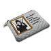 Make-up case MYLULABAG with sayings cosmetic bag printed old school ladies CRAZY