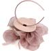 FRCOLOR Fascinator Feather Headband / Clip Party Wedding Royal Ascot Races Hair Accessories Headdress (Nude Pink) - Buy Online on GoSupps.com