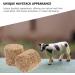 ABOOFAN 12Pcs Mini Hay Bale Decoration Straw Bale Ornament - Small Nativity Stable Dollhouse Miniature Haystack - Buy Online on GoSupps.com