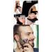 Transparent Goatee Beard Shaper Outliner Template for Men - Trimming and Shaving Kit for Precise Grooming - Save Time and Effort - Buy Online on GoSupps.com