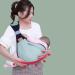 Breathable Baby Sling Dual Use Infant Sling Carrier Adjustable Widened Shoulder Straps Baby Wrap Carrier Anti-Slip Breastfeeding Carrier for Infant 0-36 Months Green - Cloth - Buy Online on GoSupps.com