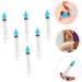 GRADENEVE 6Pcs Ear Cleaning Syringe with Flared Head for Safe Ear Wax Removal Material at Home and Salon Use - Buy Online on GoSupps.com