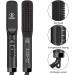 Ceenwes 3 in 1 Professional Beard Straightener with Beard Oil & Balm - Portable Hair Straightener Brush for Men & Women - Beard Straightening Comb Gift - Buy Online on GoSupps.com