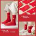Chinese New Year Red Women's Lucky Socks - 4 Pairs | Soft & Comfortable | Spring Festival Gift - Buy Online on GoSupps.com