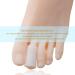 12-Piece Gel Toe Sleeves Corn Cushion Silicone Tubes - Toe Protectors for Corns, Blisters, Nail Issues - Reduce Friction, Bunions, Hammer Toes (White) - Buy Online on GoSupps.com