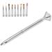 Nail Art Liner Nail Art Painting Pen Fine Craftsmanship Painting Pen DIY Dotting Design for Nail Shop Household(Silver)