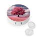 Contact Lens Case Beautiful Tree Portable Travel Contact Lens Box Contact Lens Storage Box