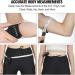 4PCS Automatic Telescopic Body Measure Tape for Accurate Tracking of Weight Loss and Muscle Gain - Ideal for Tailoring, Sewing, and Clothing - Black - Buy Online on GoSupps.com