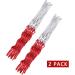 Yiplus Heavy Duty Basketball Net - All Weather Replacement for Standard 12 Hoops (2 Pack) - Buy Online on GoSupps.com