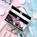 Buy Cultural Transparent PVC Makeup Bag - Double-Layer Waterproof Cosmetic Bag for Girls & Women | International Shipping Available - Buy Online on GoSupps.com