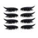 Urisgo Eyeliner sticker eyelin sticker reusable eyelin sticker with eyelash stickers sticker immediate structure simple quick application 4 pairs