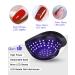 220W LED/UV Nail Dryer Lamp - 57 LED Lights 10/30/60/99S Timer Infrared Sensor & LCD Display - Perfect for Gel Nails Fingernails & Toenails - Buy Online on GoSupps.com