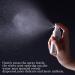 Pandahall Elite 10-Pack 30ml Refillable Aluminum Spray Bottles - Platinum Fog Atomizers White & Black Heads - Perfect for Travel & DIY - Buy Online on GoSupps.com