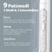 Late Electrical Toothbrush Double Pack RM-T8 | 2 Sound Handpieces Travel Bags & 10 Brushes | 3 Modes & Vibration Levels - International Shipping Available - Buy Online on GoSupps.com