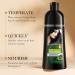 Shampooing de coloration 3 en 1 - Coloration instantan e 400 ml convient aux cheveux et la barbe couvre compl tement les cheveux gris convient aux hommes et aux femmes formule naturelle (Natural Noir naturel - Buy Online on GoSupps.com