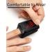 Fingertip Pulse Oximeter - Mini Oxygen Saturation Monitor with Graph Display & Alarm - iOS/Android Compatible (Black) - Buy Online on GoSupps.com
