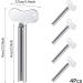Olakin Stainless Steel Toothpaste Tube Press 4 Pack - Universal Tube Squeezer for Toothpaste Hair Gel Hand Cream & Cosmetics - Buy Online on GoSupps.com