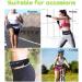 MOVOYEE Running Belt with Water Bottle Holder for iPhone 13 12 11 Pro Max Xr Xs X 8 7 6 Plus Mini/Galaxy Reflective Phone Belt Bag for Running Women Men Hydration Waist Pack Fanny Pack Runner Pouch 01-Black - Buy Online on GoSupps.com