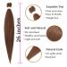 Anti-Sense Braiding Hair - Easy Braid Synthetic Fiber Extensions | 26 Inch Yaki Texture | 6 Pack (30#) - Itch-Free Crochet Borders for Professional Styling - Buy Online on GoSupps.com