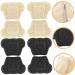 4 Pairs Self-Adhesive Heel Pads - Wear-Resistant Foot Liners for Sports Shoes | Cushioned Heel Stickers in Assorted Colors - Buy Online on GoSupps.com