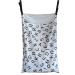 Adjustable Door Hanging Laundry Hamper Bag with Stainless Steel Hanging Hooks Hanging Laundry Bag with Zipper Best Choice for Holding Dirty Clothes and Saving Space