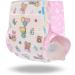 Littleforbig Baby Cuties Printed Adult Diapers - Pink, Size M (28-38) - 10 Pack - Buy Online on GoSupps.com