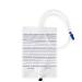1pc Urine Drainage Bag 2000ml Capacity STERILE Overnight Urine Bags with T Tap Valve and 90cm Tube - Drainable Urinary Bags - Non-Latex Bedside Urinary Night Bags 2 l (Pack of 1)