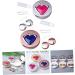 PartyKindom 6 Pcs Contact Lens Case with Mirror & Foil Disassembler - Perfect for Travel - Buy Online on GoSupps.com
