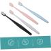 4pcs Soft Toothbrush Set - High Quality Transparent PBT Travel Brushes for Adults - Buy Online on GoSupps.com