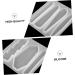 COHEALI 3 Sets Hairpin Mold De Para Gelatinas Hair Pin Resin Molds Hair Pin Mold Crystal Assorted Colorx3pcs 8.7X8cmx3pcs - Buy Online on GoSupps.com