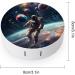 Outer Space Astronaut Contact Lens Case - Cute Portable Travel Kit with Mirror - Buy Online on GoSupps.com