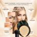 Air Cushion CC Cream Mushroom Head Foundation Set with Makeup Sponge and Brush - Long Lasting Moisturizing BB Cream for Bright, Matte Skin - Buy Online on GoSupps.com