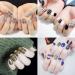 Nail Stamp Plate Kit - Trendy Houndstooth & Vintage Plaid Checkerboard Nail Art Stencils for DIY Designs | International Shipping - Buy Online on GoSupps.com