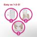 Playtex Diaper Genie Expressions Fabric Sleeve - Grey Clovers - Buy Online on GoSupps.com