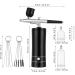 Mikinona 1 Set ( usb) Handheld Cordless Airbrush Air Brush for Nails Compressor Aluminum Alloy - Buy Online on GoSupps.com