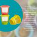 Vital Baby NOURISH Store & Wean Pots - Stackable Storage with Soft Bases - Leakproof Lids - BPA Free - Ideal for Weaning & Snacks - 4pk 4oz/120ml - Buy Online on GoSupps.com